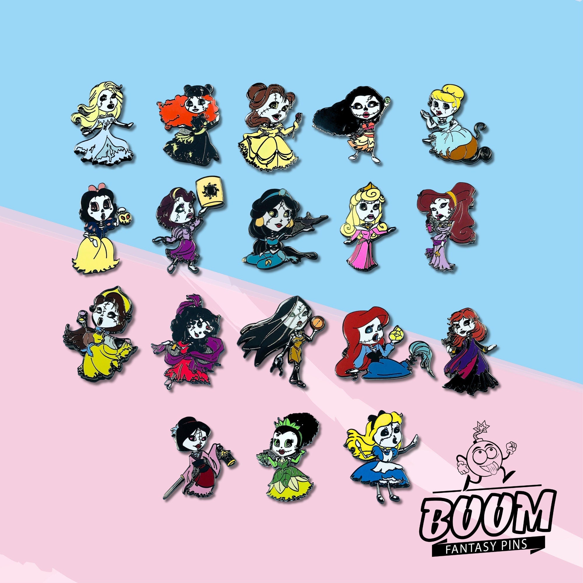 Pin – Mulan from Mulan – Disney Fantasy