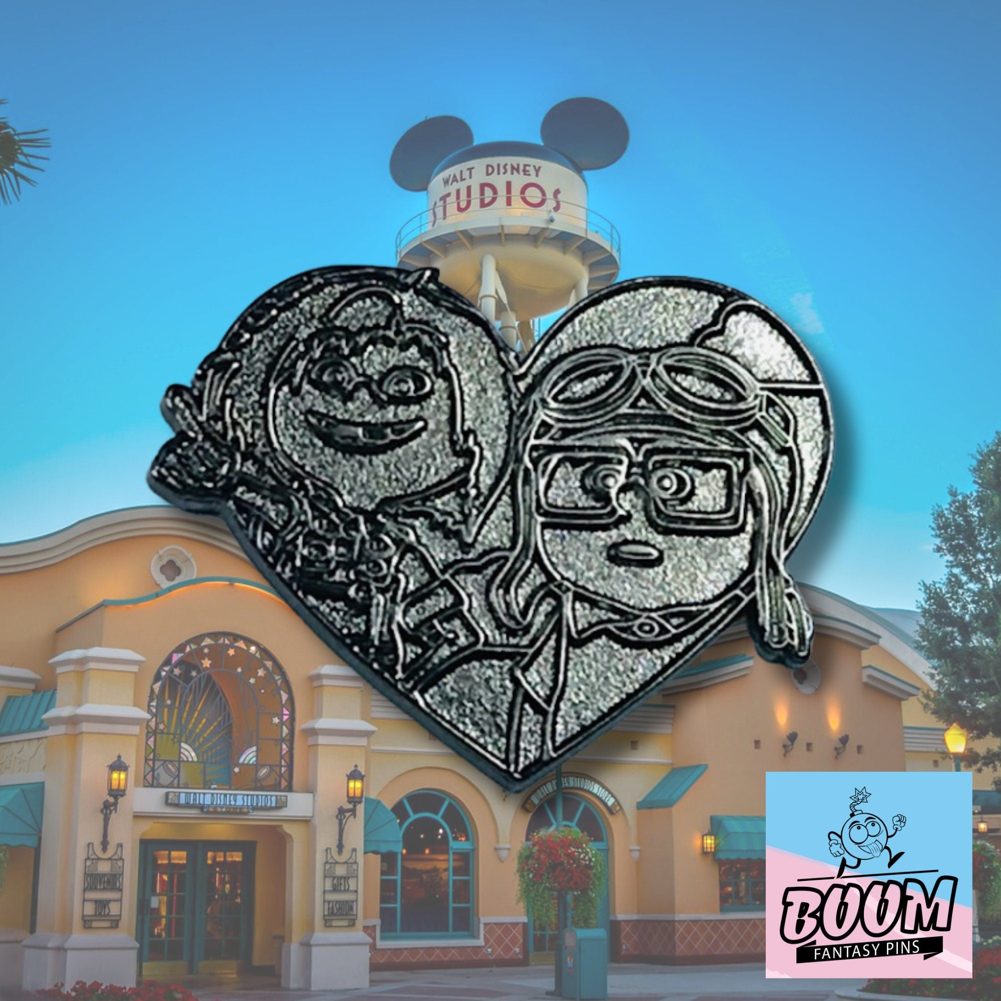 Pin – Carl Fredricksen y Ellie Fredricksen de Up – Disney Fantasy