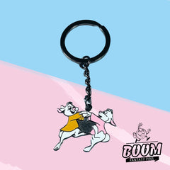 Porte-clés – Skippy Yellow et Sis Bunny de Robin des Bois – Disney Fantasy