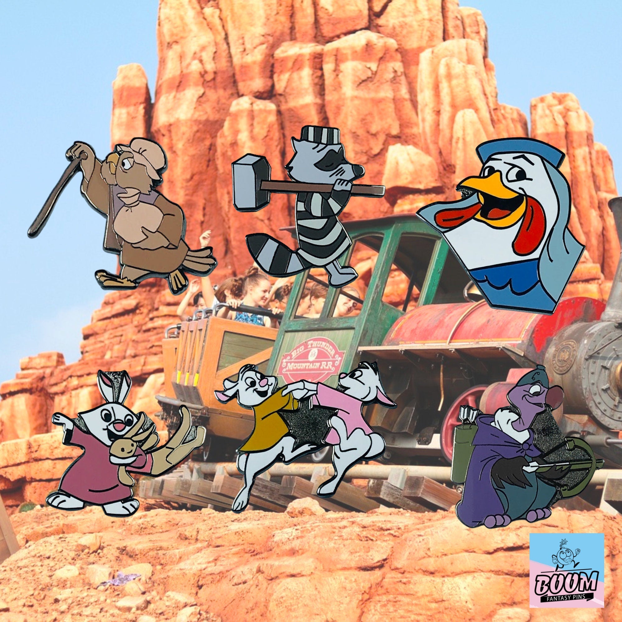 Pin's – Robin des Bois du film Robin des Bois – Disney Fantasy