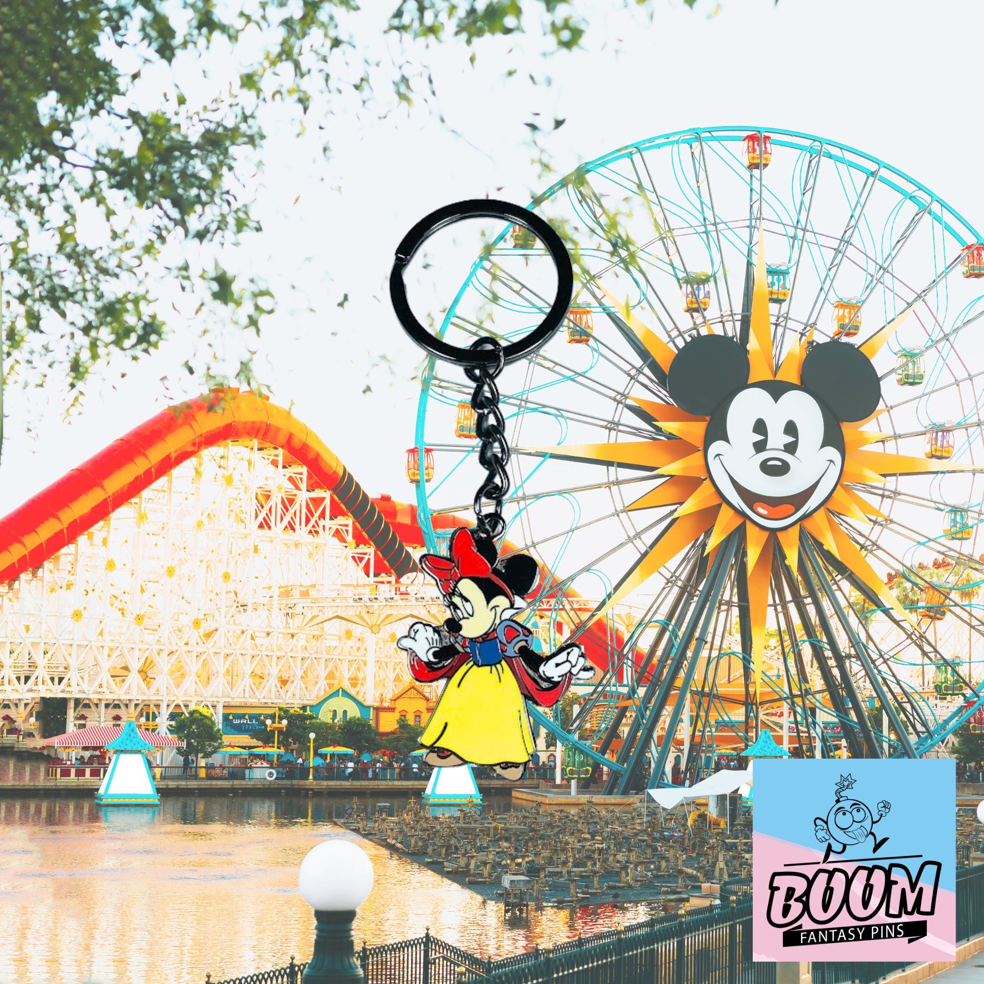 Llavero – Minnie Mouse de Blancanieves y los siete enanitos – Disney Fantasy