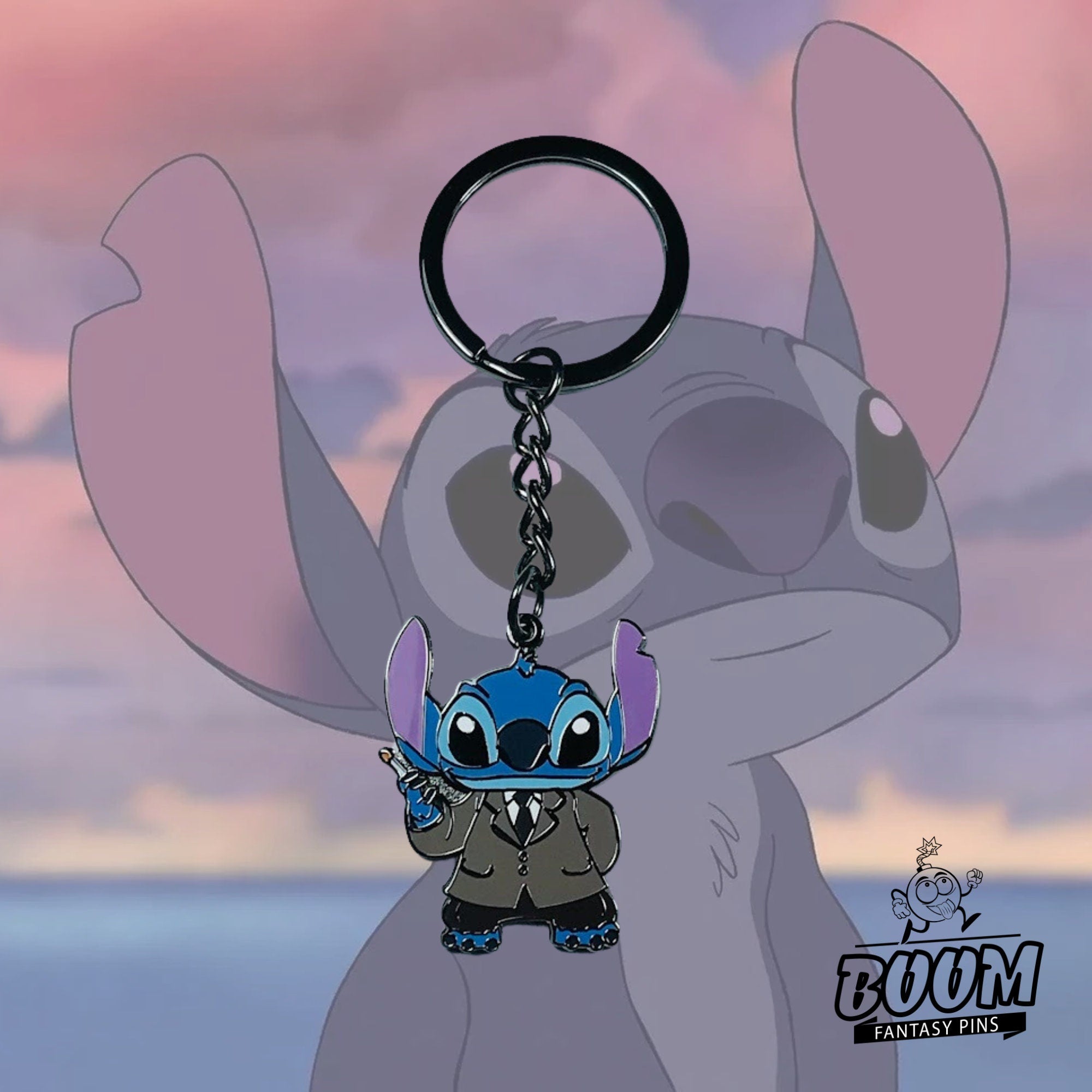 Porte-clés – Stitch Expérience 626 de Lilo &amp; Stitch – Disney Fantasy