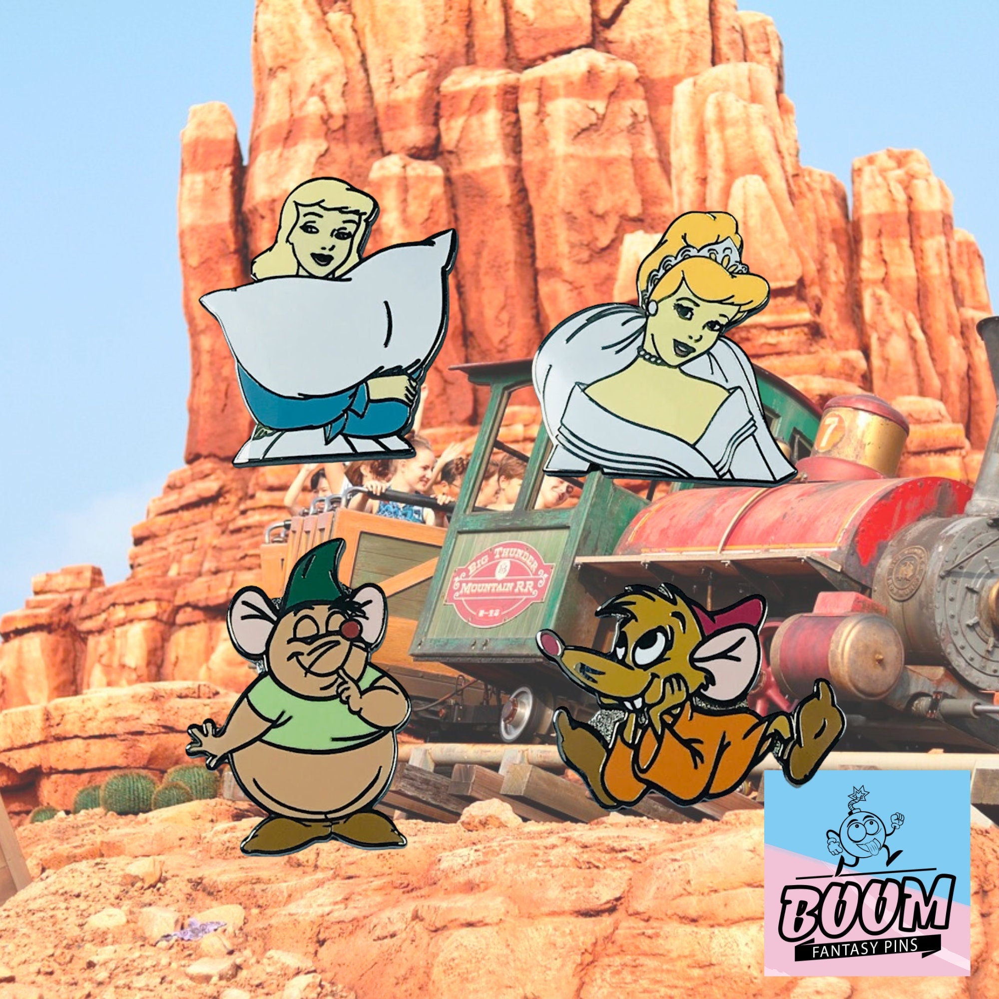 Pin – Jaq y Gus de Cenicienta – Disney Fantasy