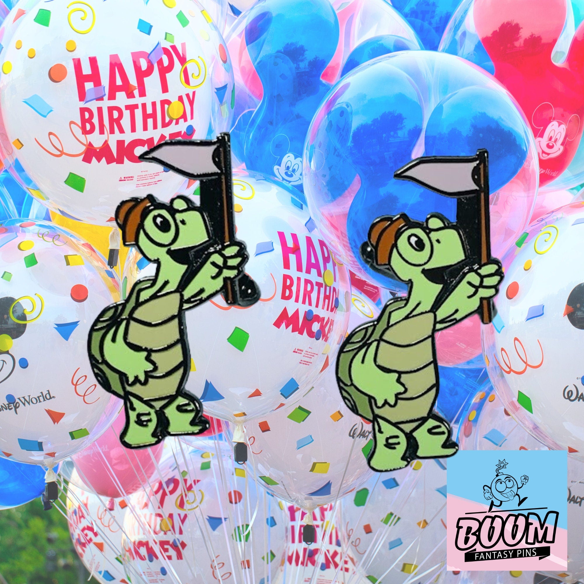 Cufflinks – Toby Turtle from Robin Hood – Disney Fantasy