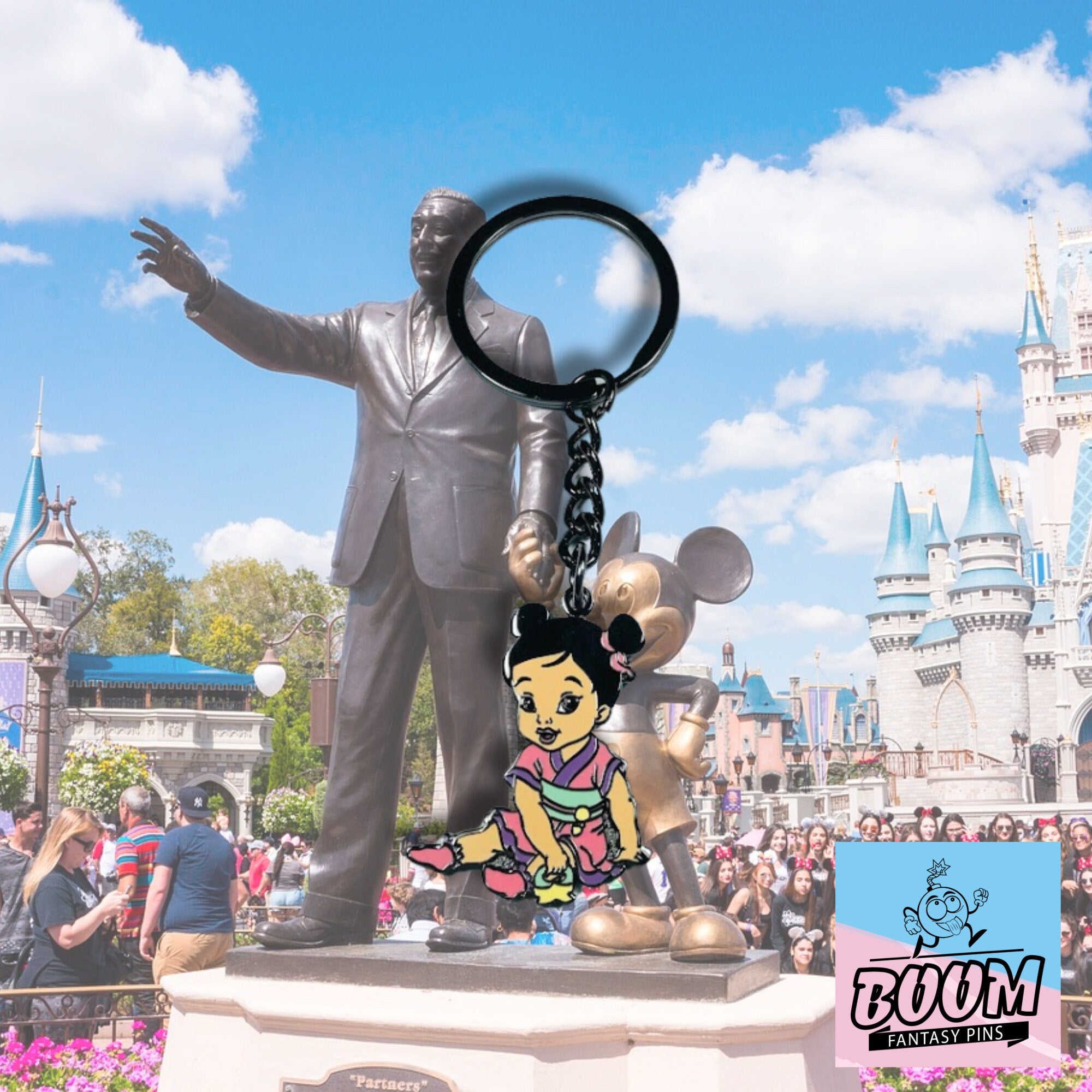 Porte-clés - Mulan du film Mulan - Disney Fantasy