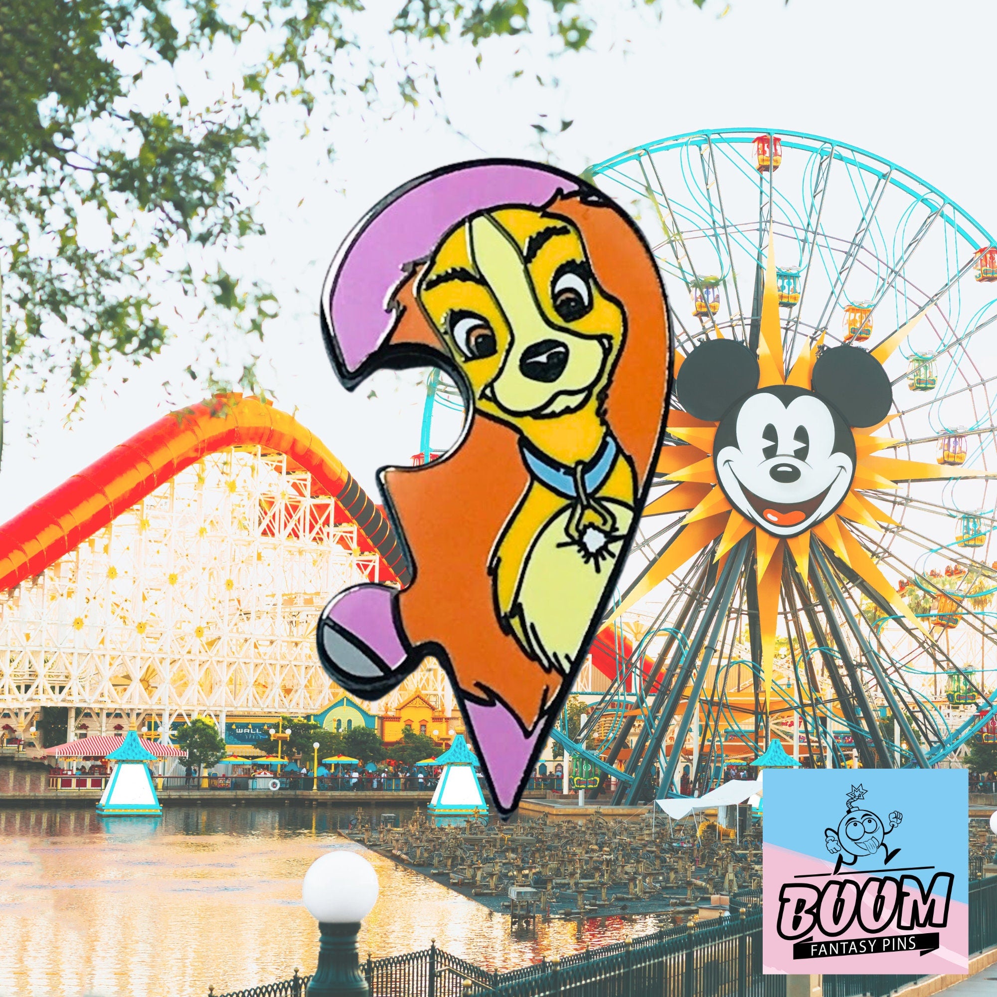 Pin – Lady from Lady and the Tramp – Disney Fantasy