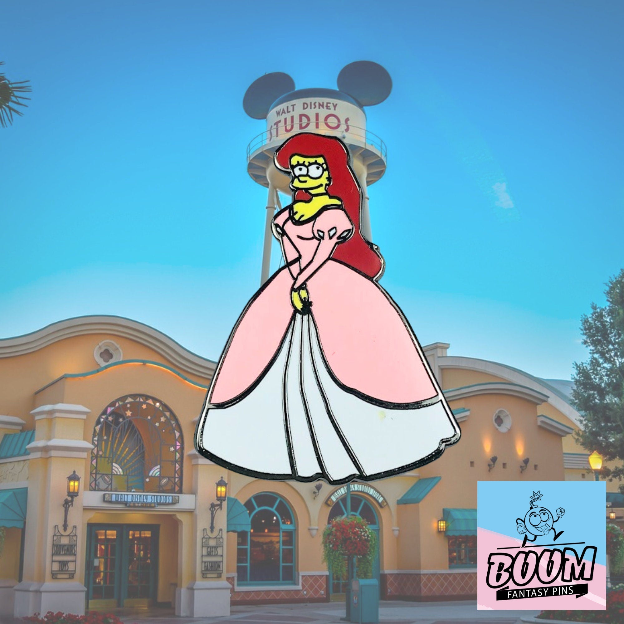 Épingle – Lisa Simpson des Simpson – Disney Fantasy