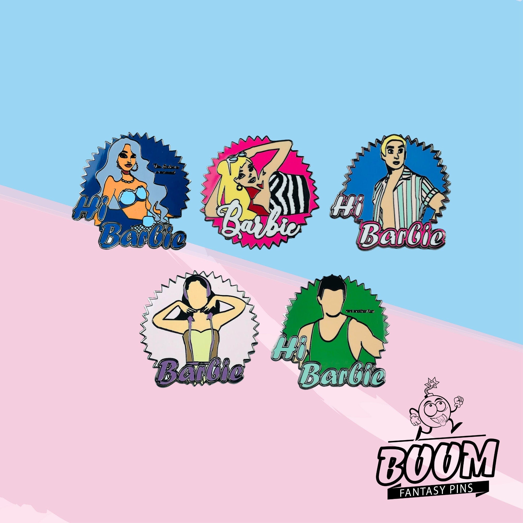 Pin's – Ken Carson de Barbie – Disney Fantasy