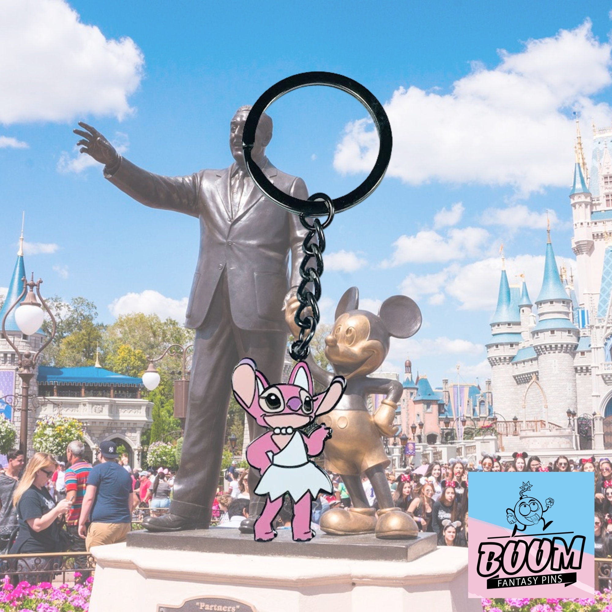 Llavero – Ángel de Lilo y Stitch – Disney Fantasy