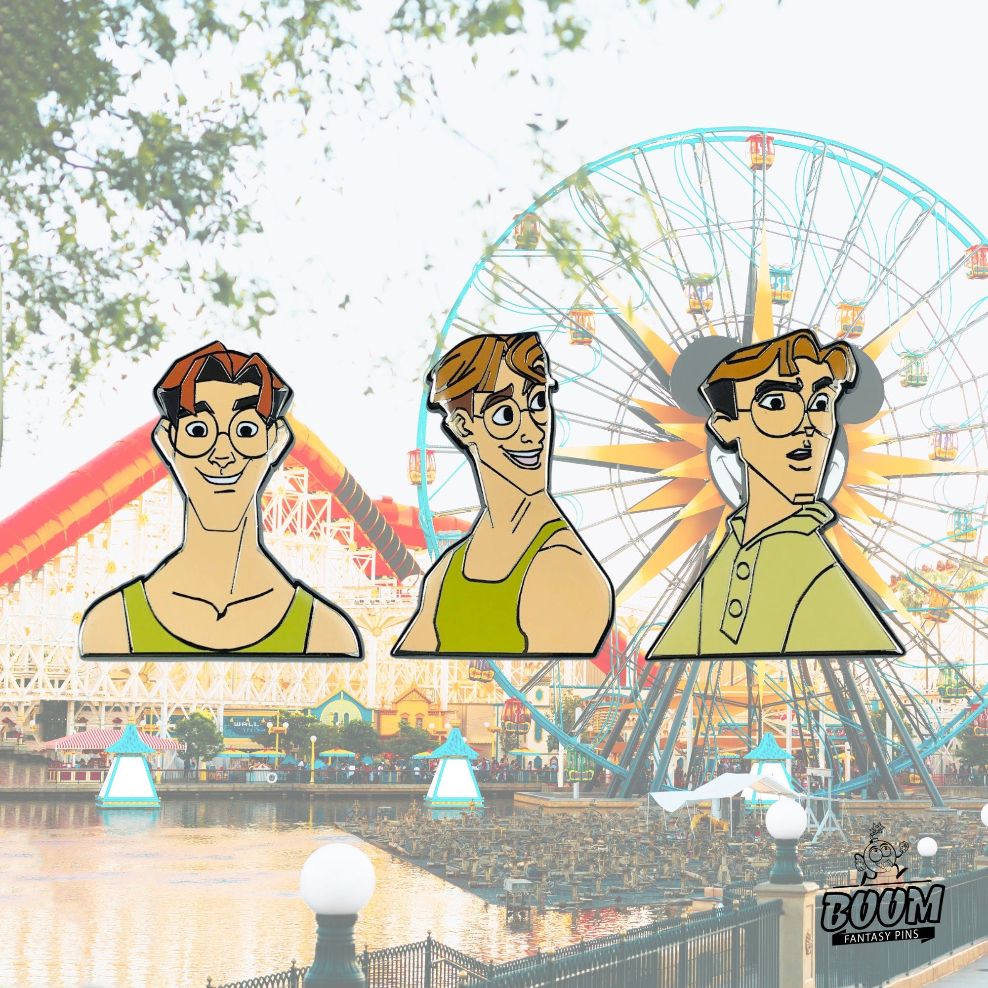 Pin – Milo Thatch from Atlantis The Lost Empire – Disney Fantasy