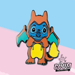 Pin – Experimento 626 de Lilo y Stitch como Charizard – Disney Fantasy