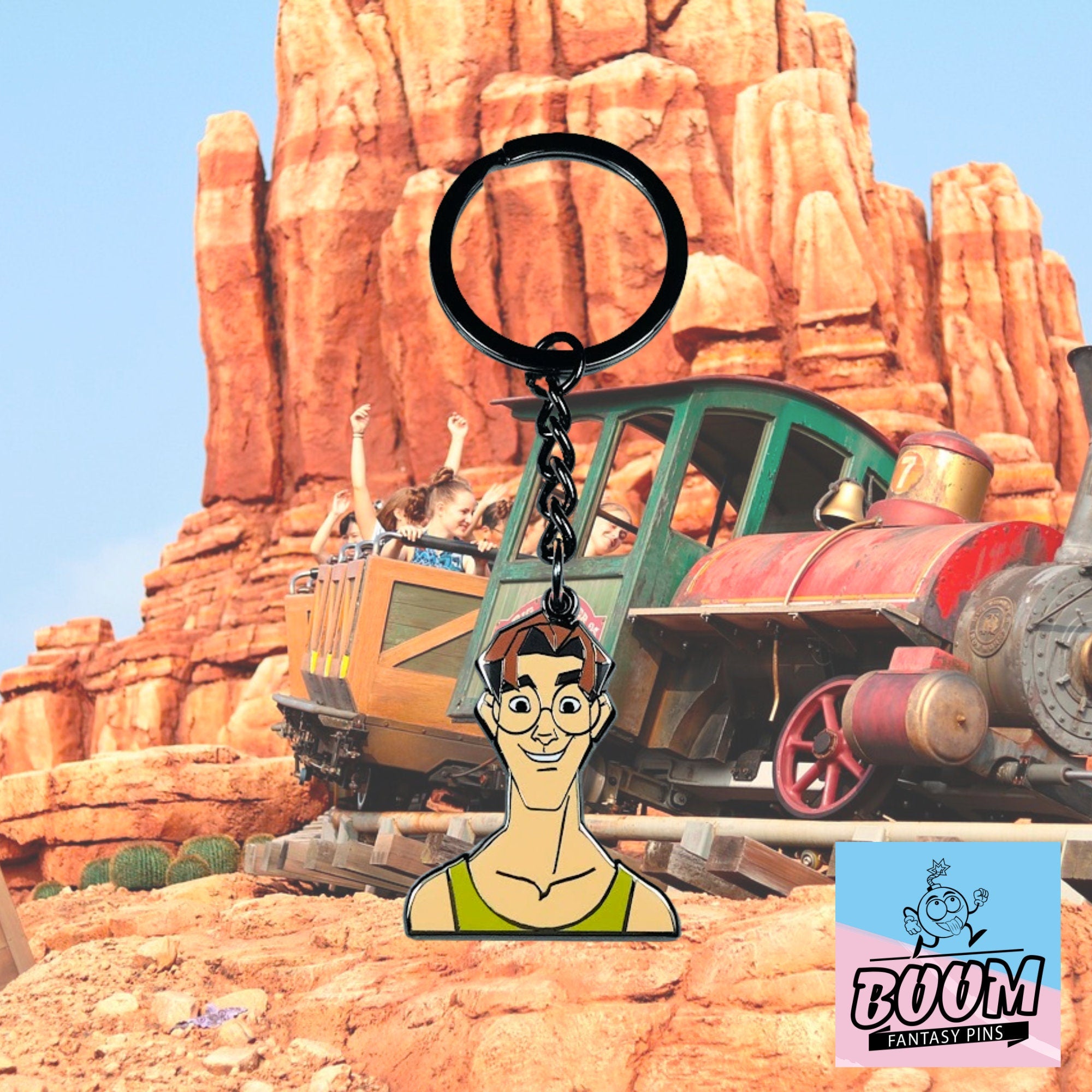 Porte-clés – Milo James Thatch d'Atlantide, l'empire perdu – Disney Fantasy