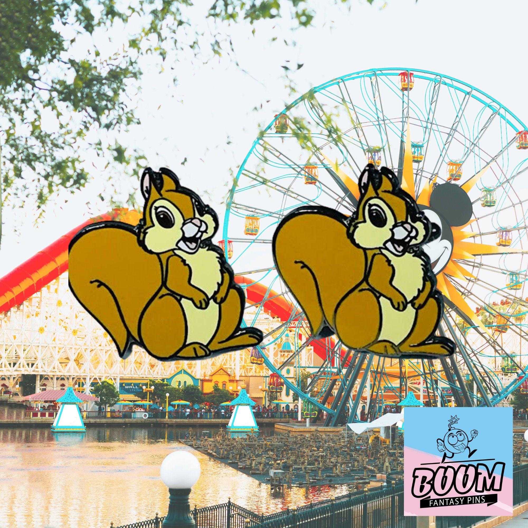 Gemelos – Chip y Dale de Bambi – Disney Fantasy