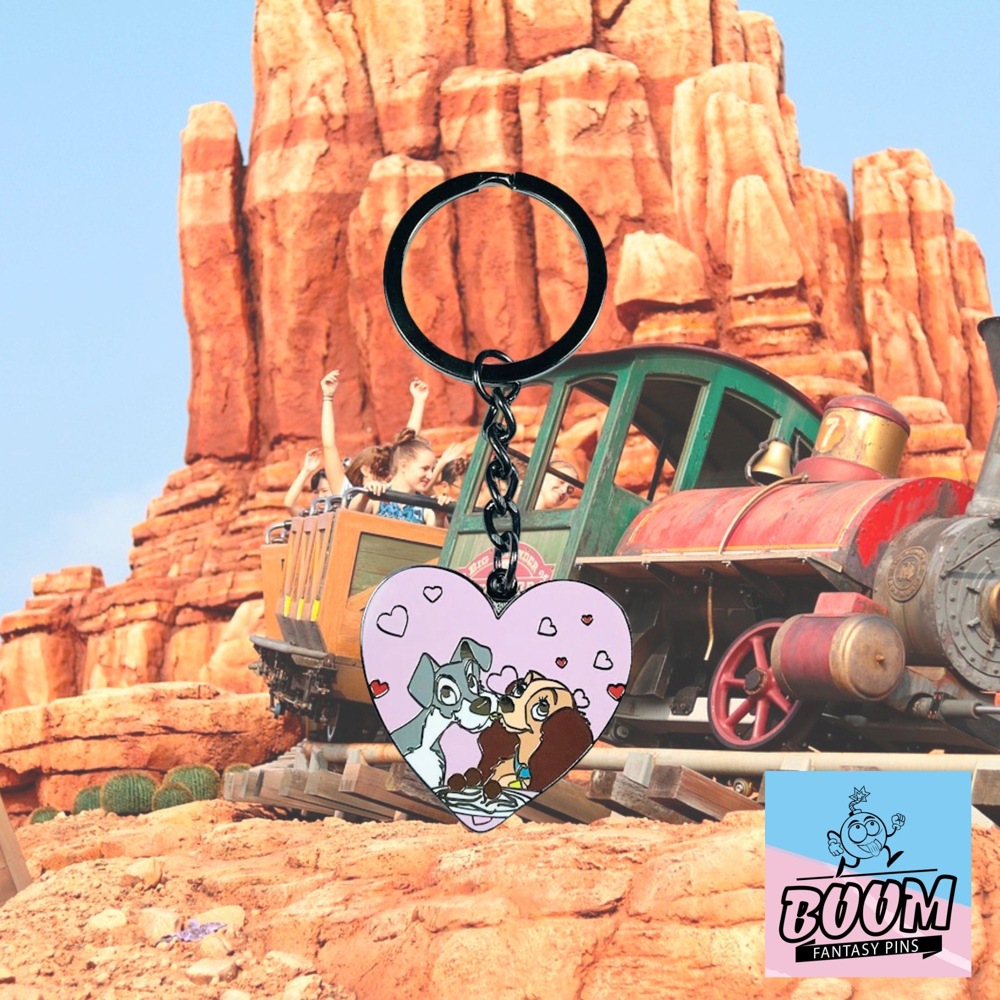 Llavero – La Dama y el Vagabundo de La Dama y el Vagabundo Disney Fantasy