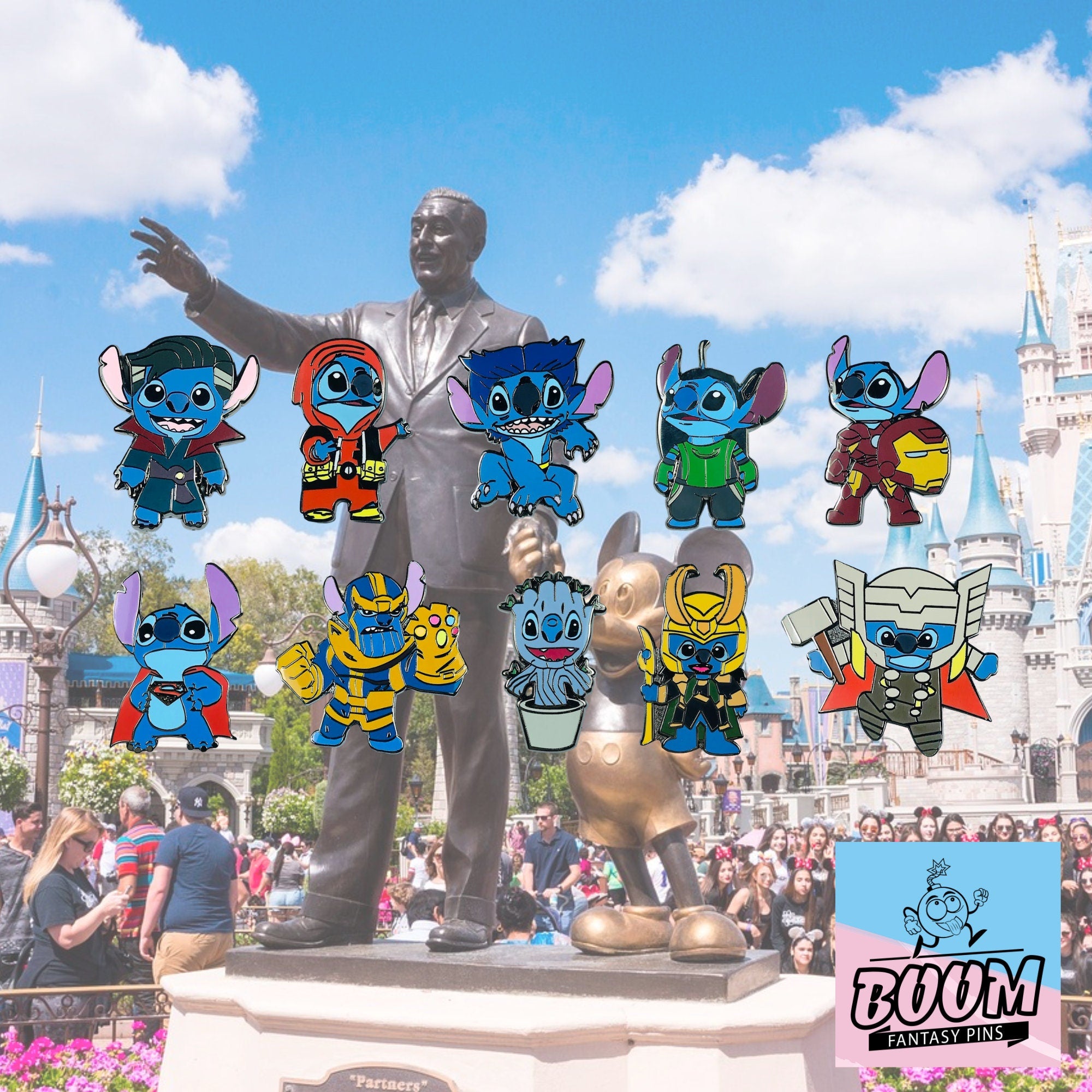 Pin – Stitch de Lilo &amp; Stitch – Disney Fantasy