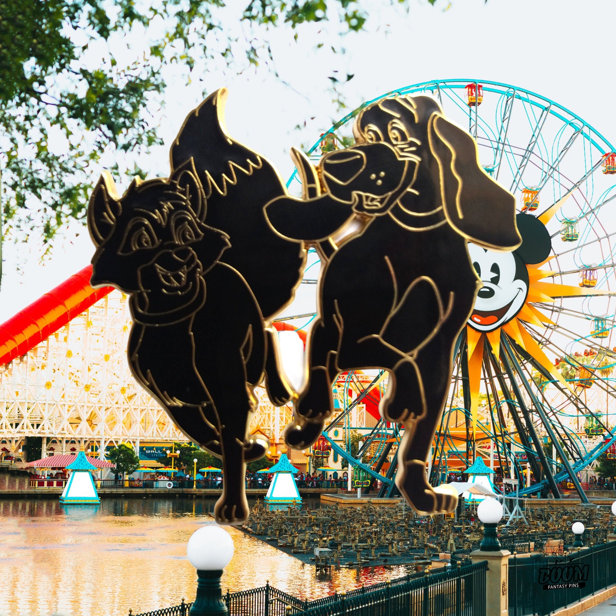 Pin's – Todd et Cooper d'Oliver et Compagnie – Disney Fantasy