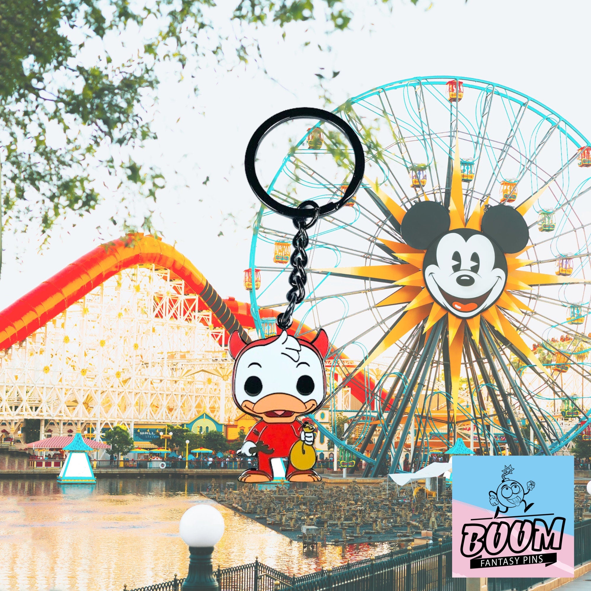 Porte-clés – Riri Duck de La Bande à Picsou – Disney Fantasy