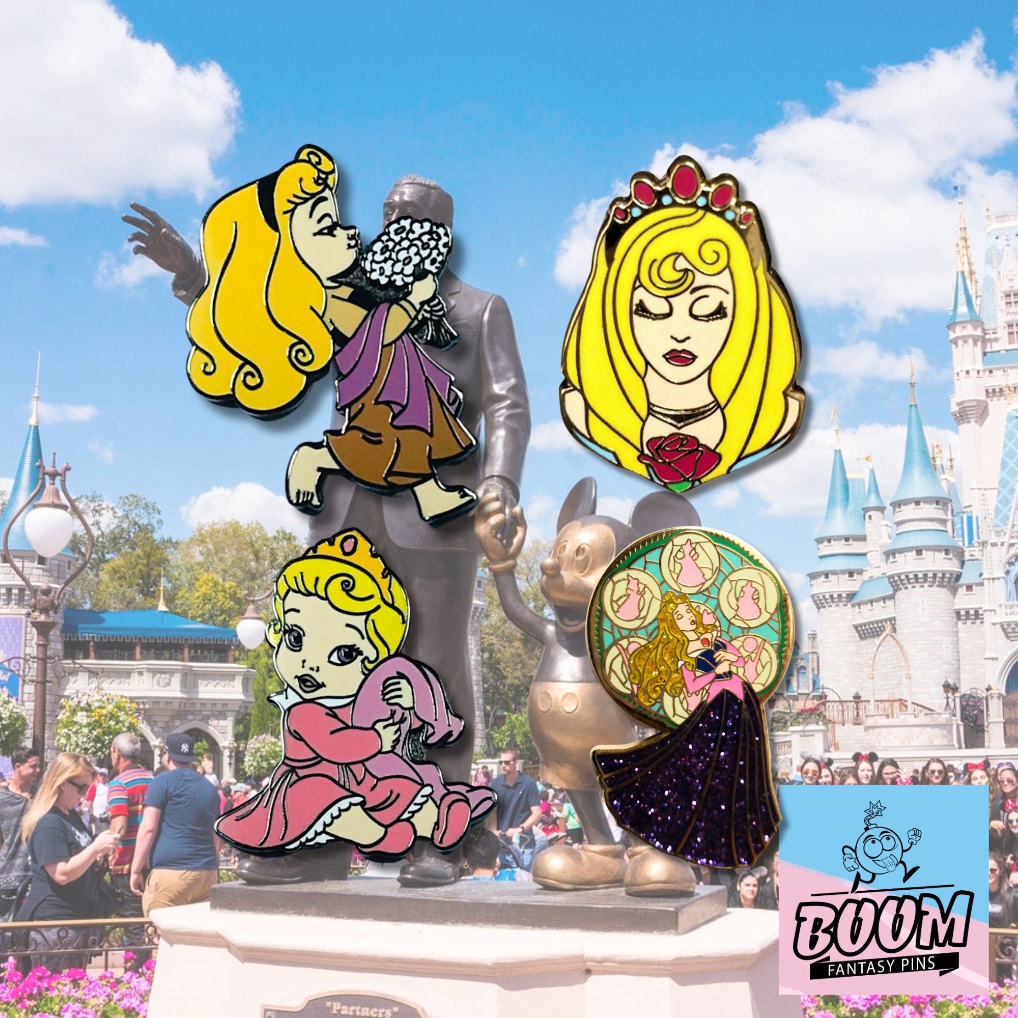 Pin – Princesa Aurora de La Bella Durmiente – Disney Fantasy