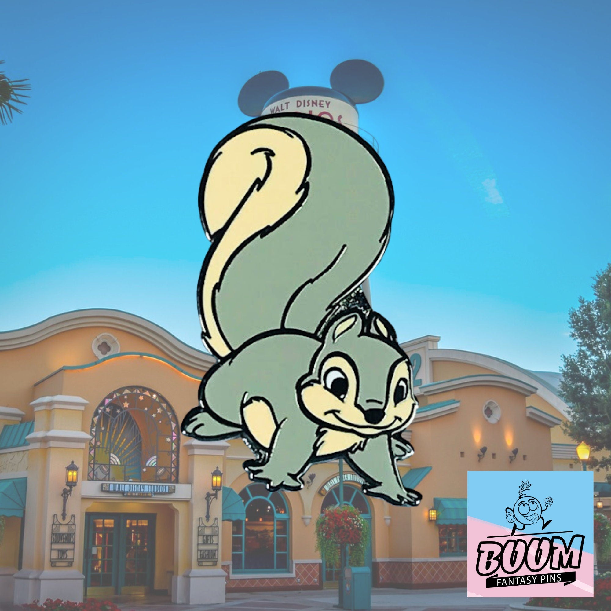 Pin's – Écureuil gris de Blanche-Neige et les Sept Nains – Disney Fantasy