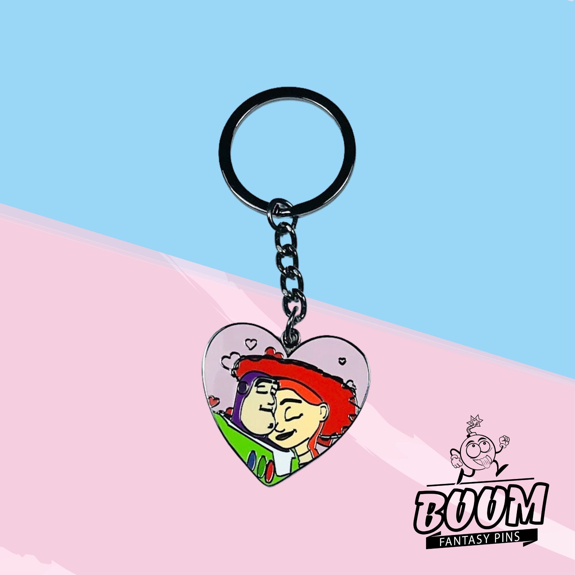 Porte-clés – Buzz l'Éclair et Jessie de Toy Story – Disney Fantasy