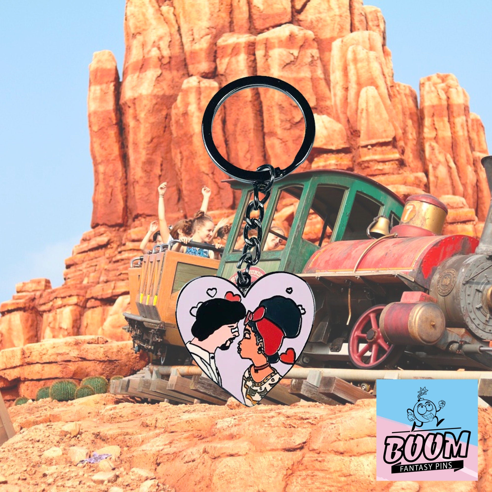 Llavero – Bruno y Dolores de Encanto – Disney Fantasy