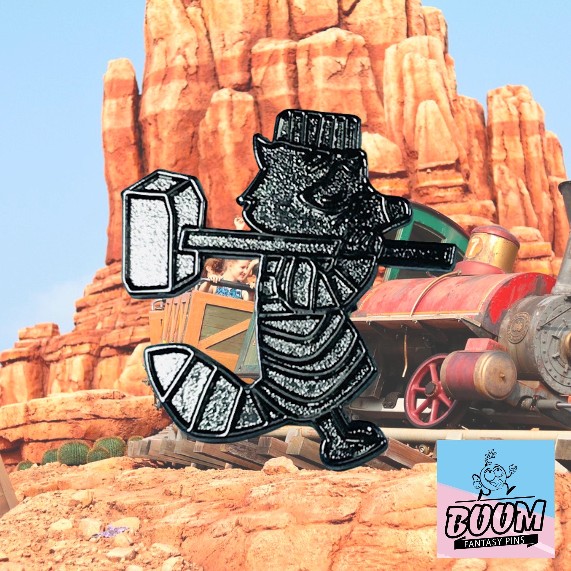 Pin – Mapache de Robin Hood – Disney Fantasy