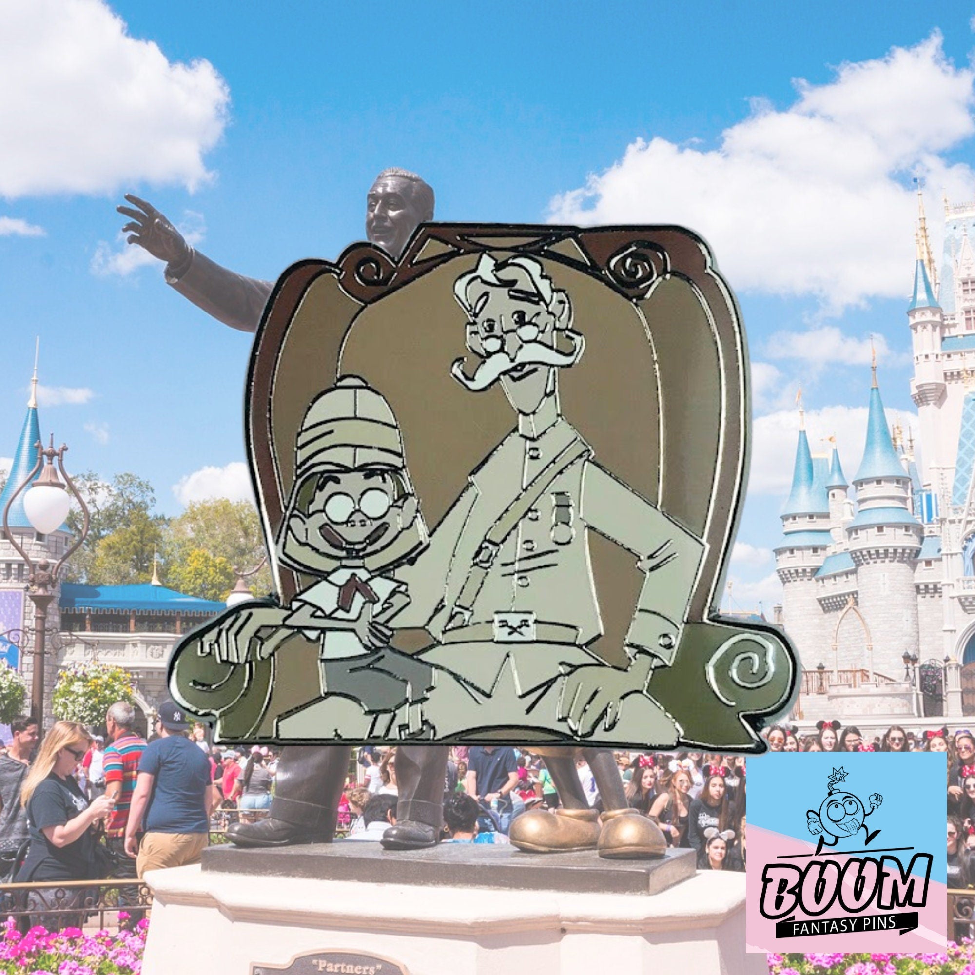 Pin – Milo Thatch and Thaddeus Thatch from Atlantis The Lost Empire – Disney Fantasy