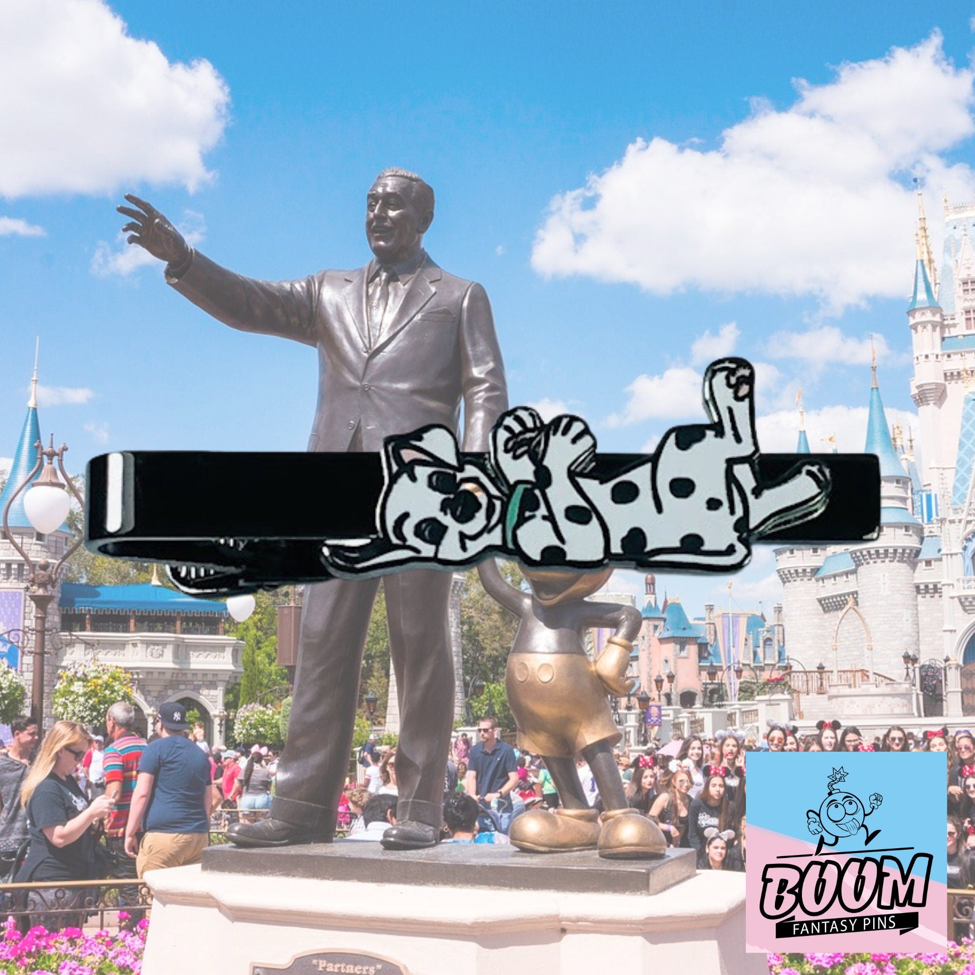 Pinza de corbata – Pongo y Perdita de 101 Dálmatas – Disney Fantasy