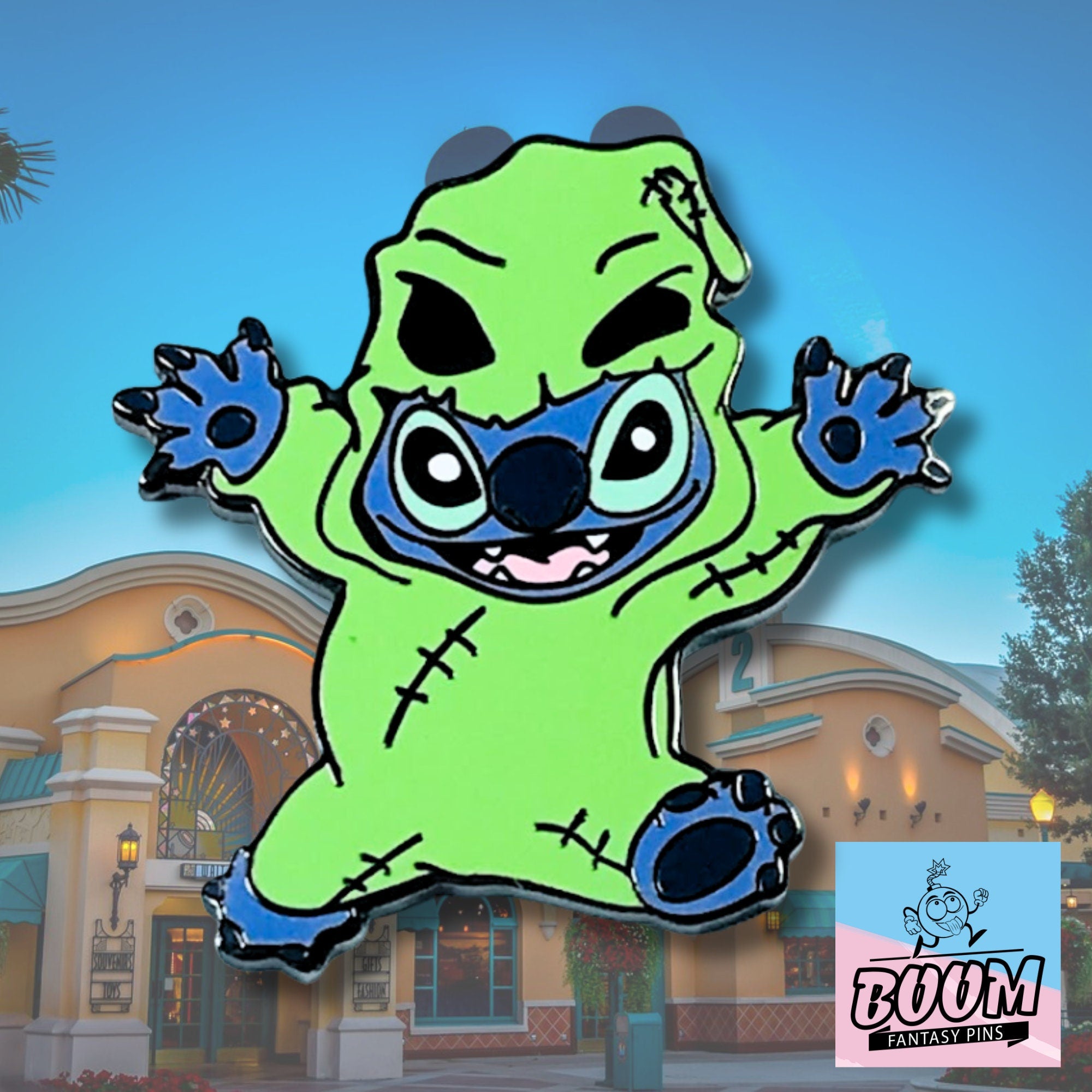 Pin – Stitch como Oogie Boogie de Lilo y Stitch – Disney Fantasy