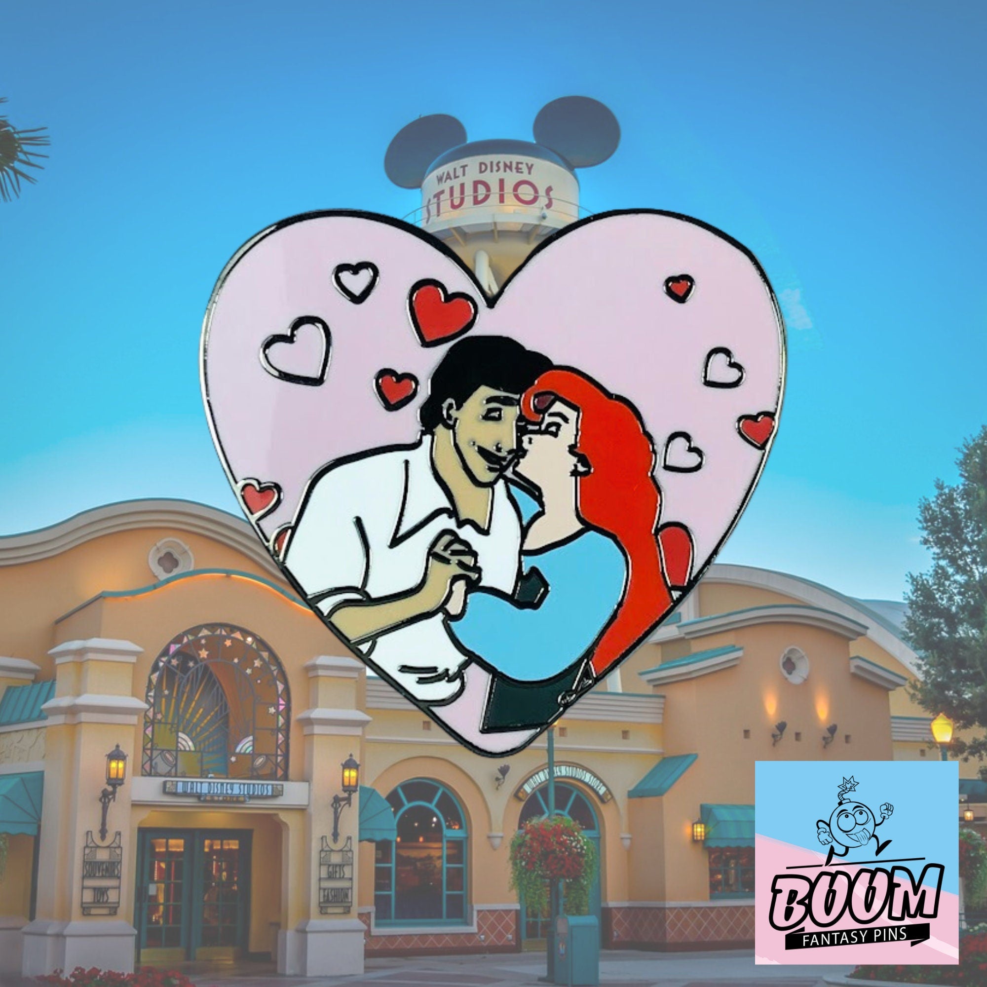 Pin's – Ariel et le prince Éric de La Petite Sirène – Disney Fantasy