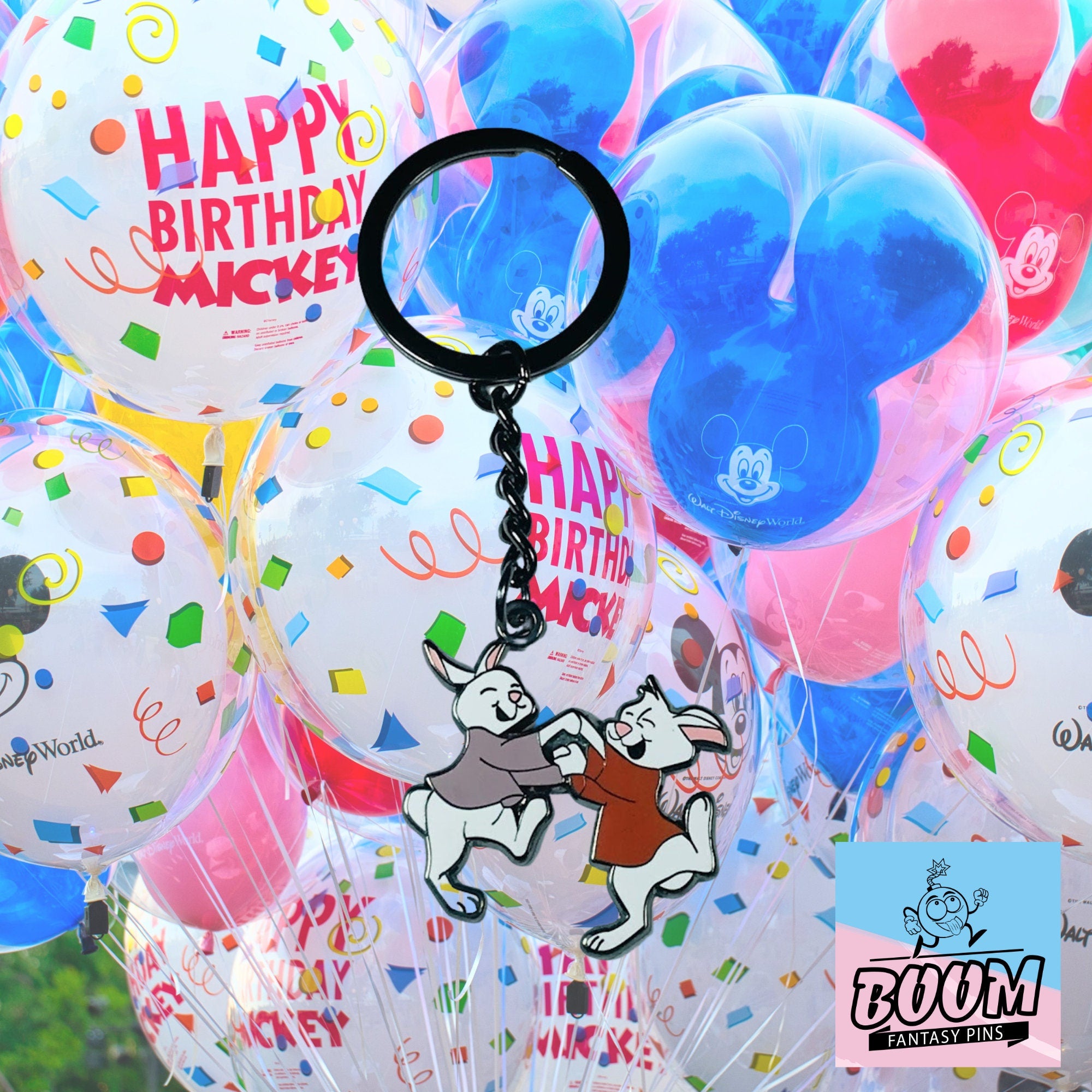 Porte-clés – Skippy et Sis Bunny de Robin des Bois – Disney Fantasy