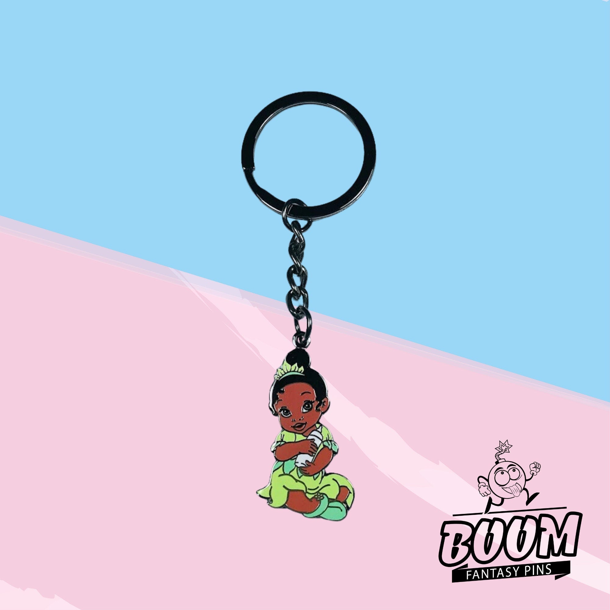 Llavero – Princesa Tiana y Sapo de La Princesa y el Sapo – Disney Fantasy