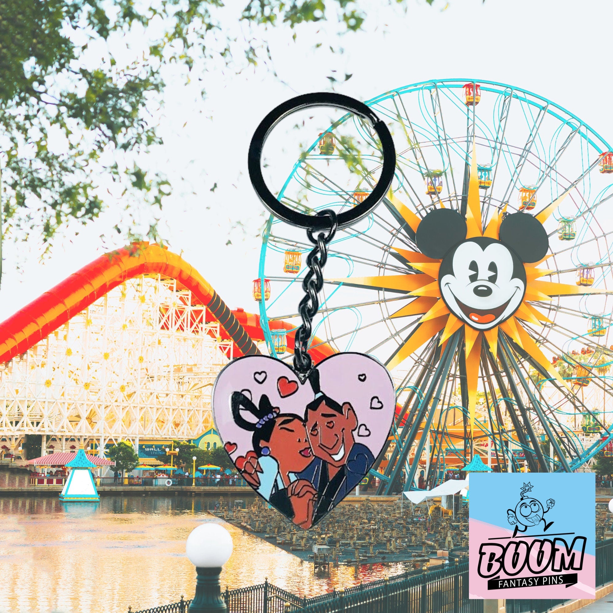 Llavero – Ting Ting y Ling de Mulan II – Disney Fantasy