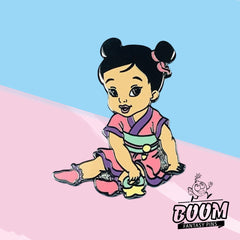 Pin's – Mulan enfant du film Mulan – Disney Fantasy