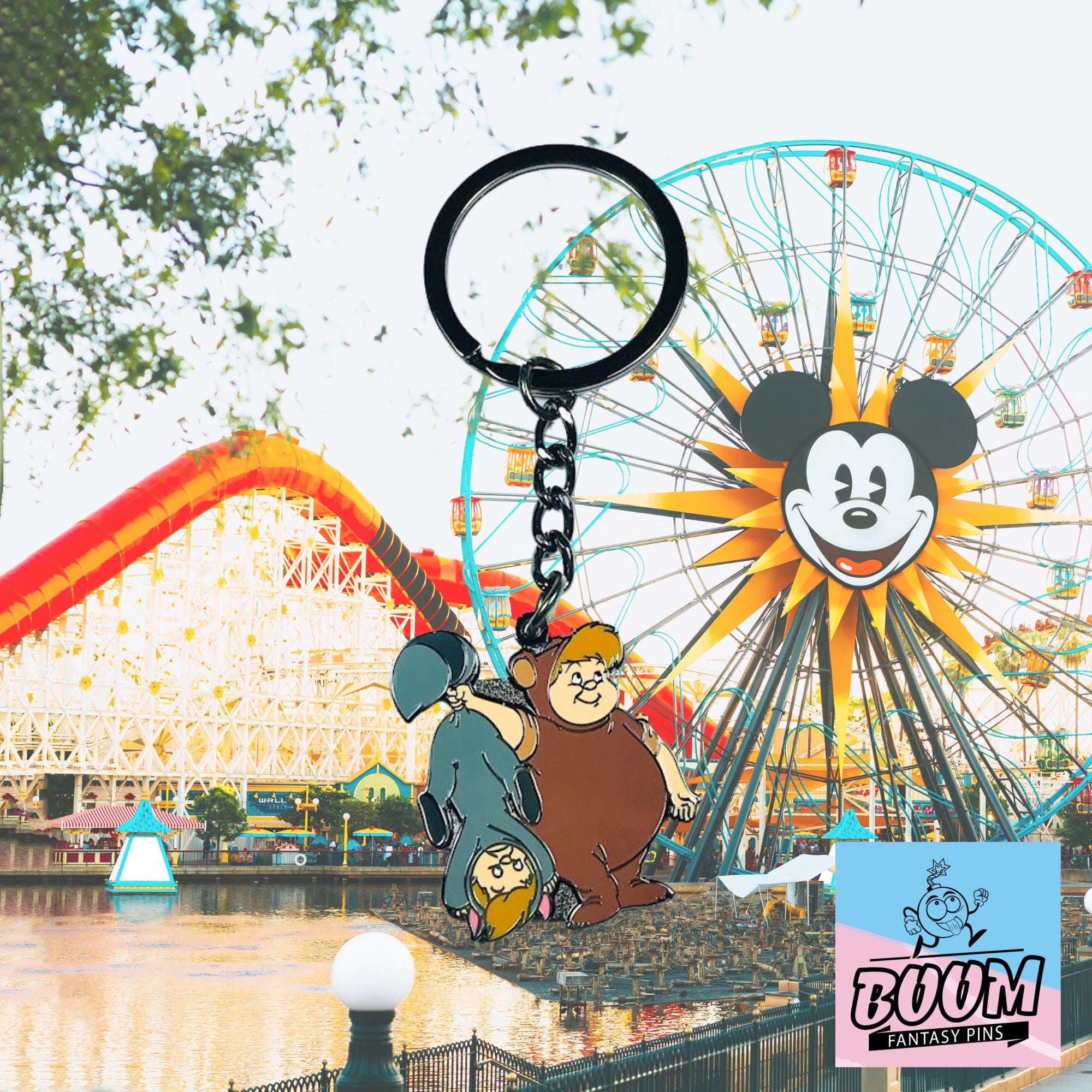 Llavero – Cubby y Slightly de Peter Pan – Disney Fantasy