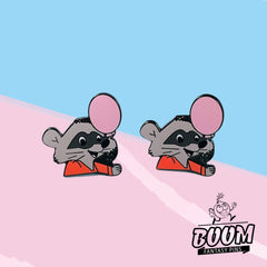 Cufflinks – Raccoon from Robin Hood – Disney Fantasy