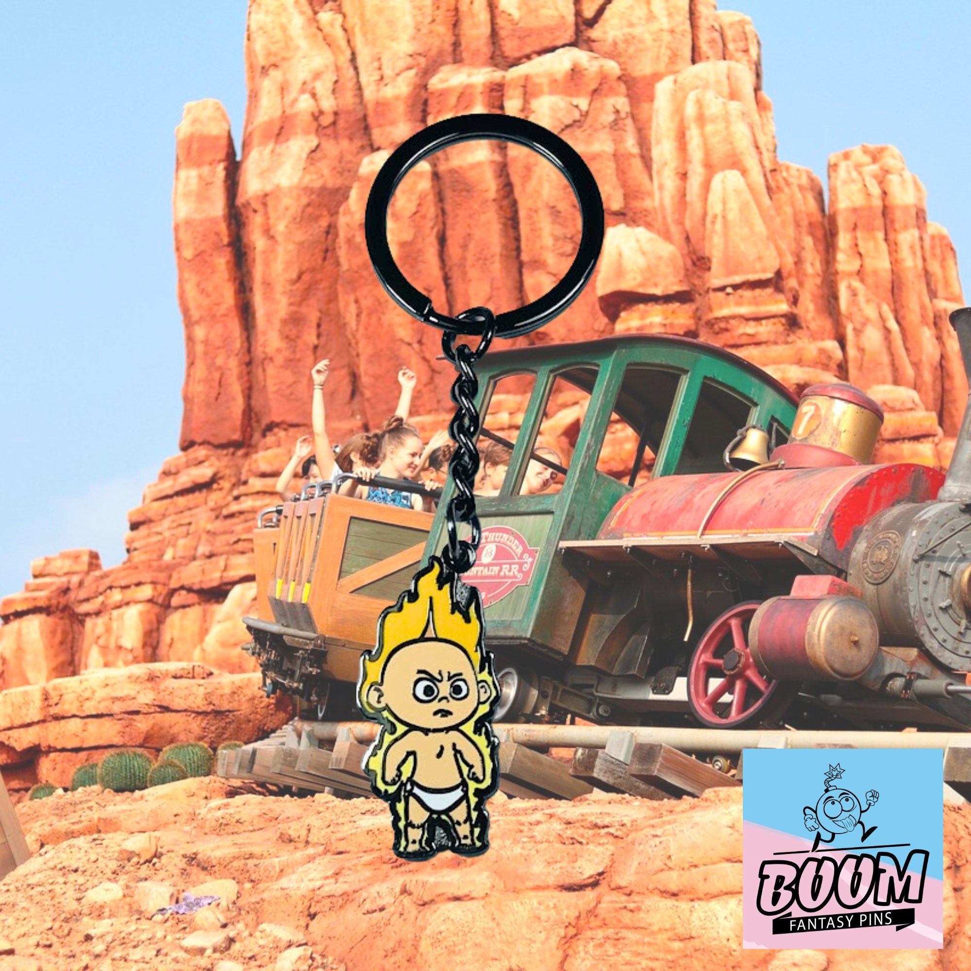 Porte-clés – Jack-Jack Parr des Indestructibles – Disney Fantasy