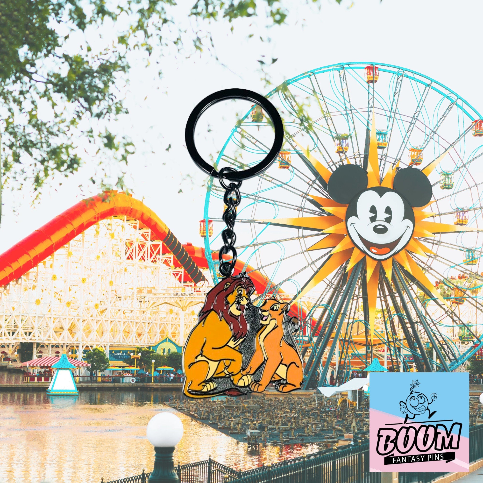 Porte-clés – Simba du Roi Lion – Disney Fantasy