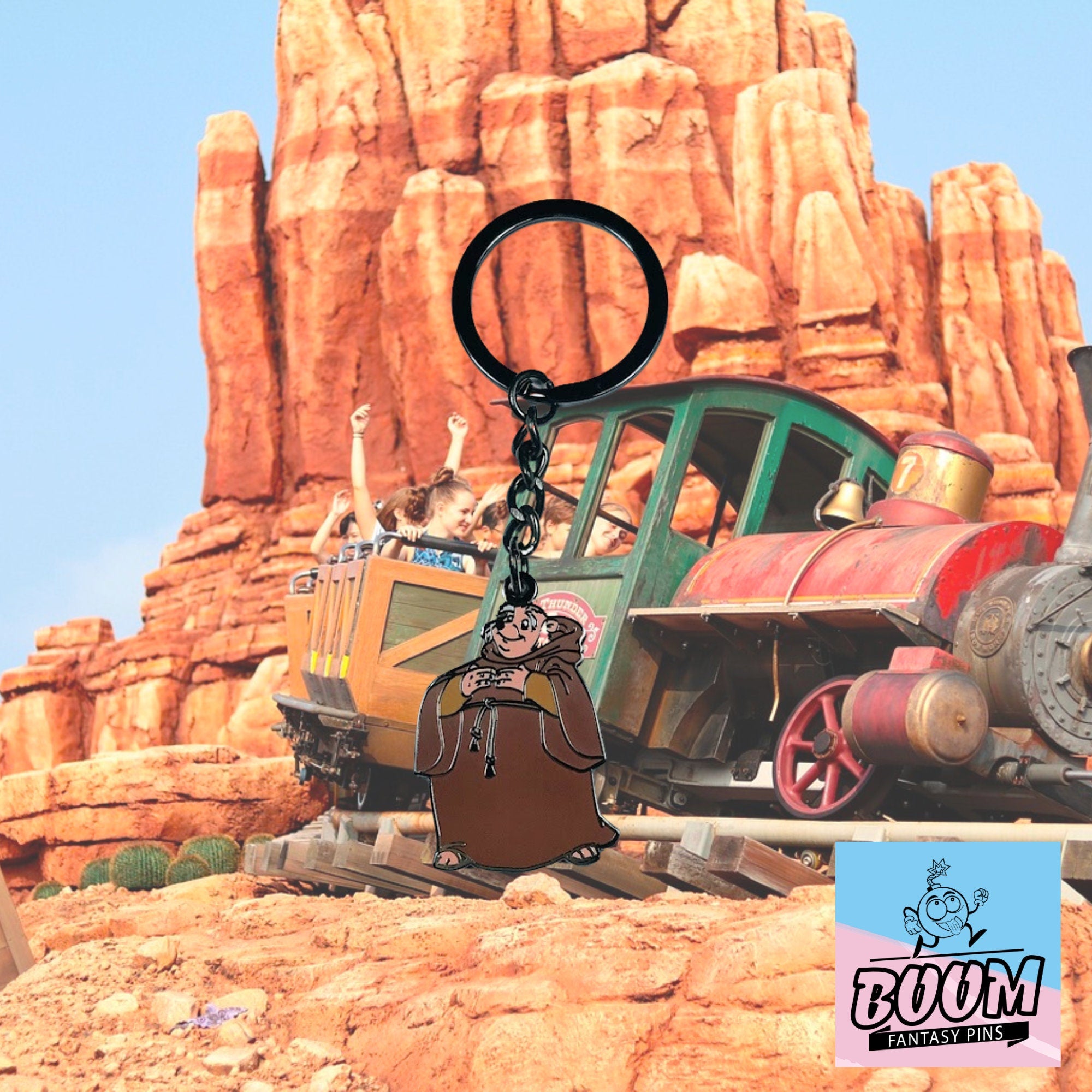 Llavero – Fraile Tuck de Robin Hood – Disney Fantasy