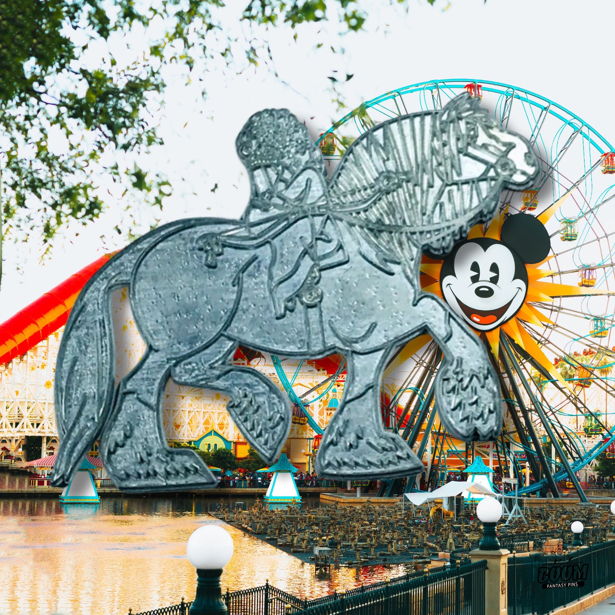 Pin's – Princesse Merida du film Rebelle – Disney Fantasy