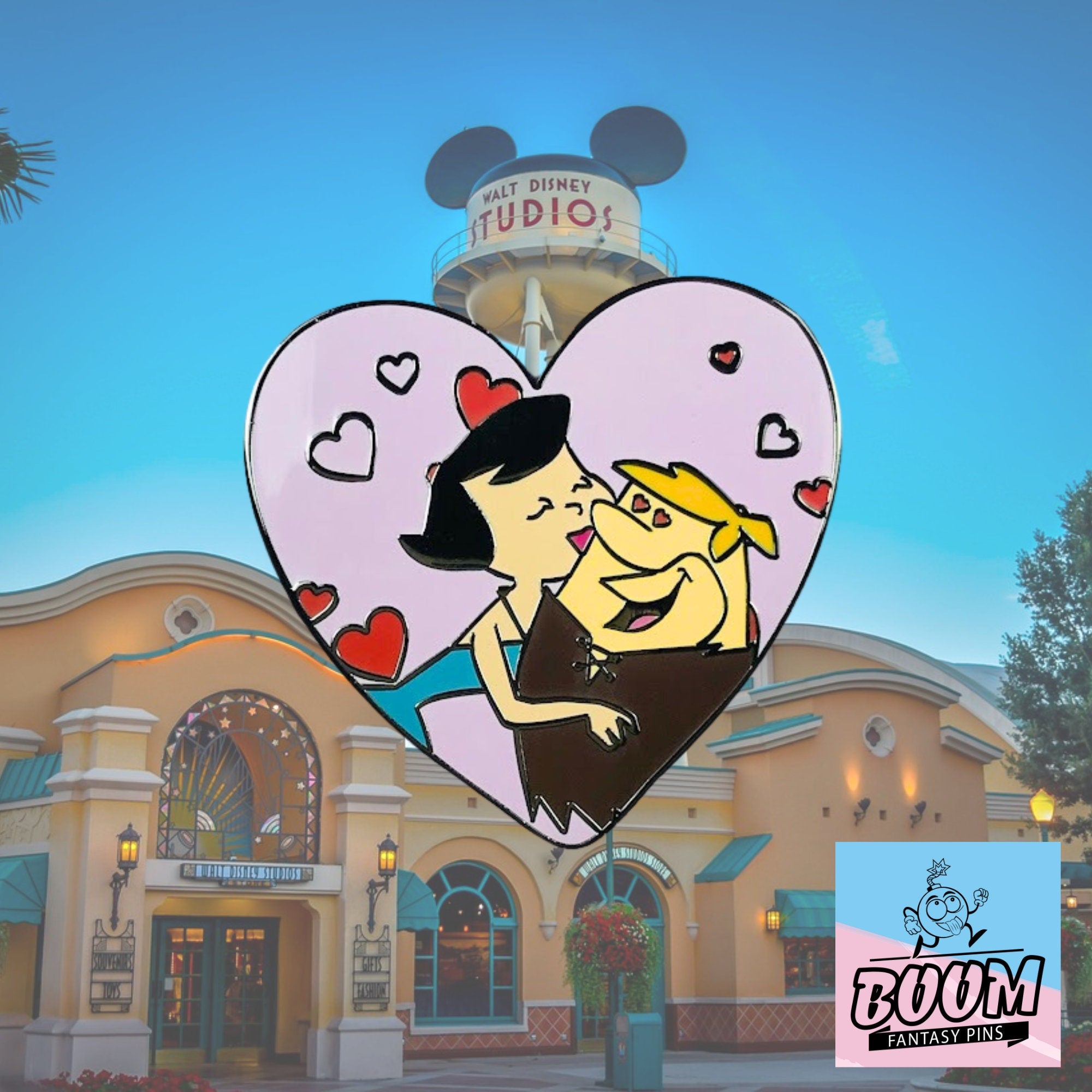 Pin's – Pablo et Betty des Pierrafeu – Disney Fantasy