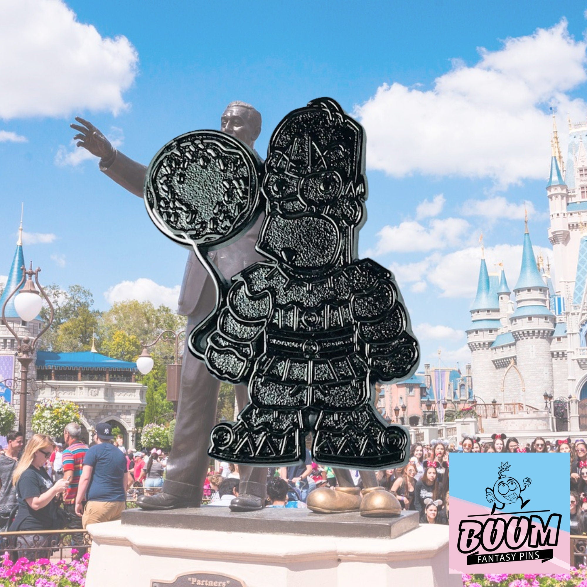 Pin's – Homer Simpson des Simpson – Disney Fantasy