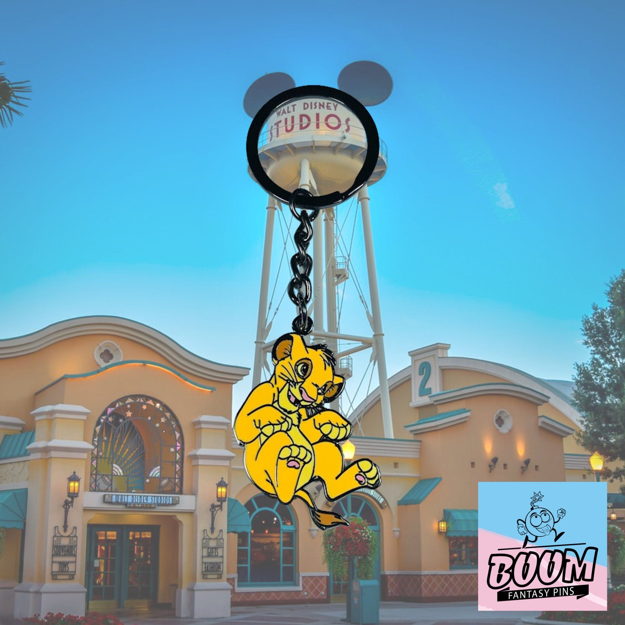 Porte-clés – Simba du Roi Lion – Disney Fantasy