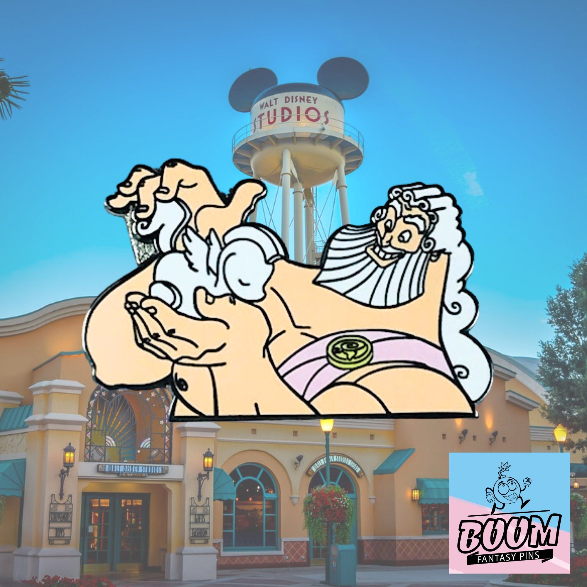 Pin – Hércules, Zeus y Pegaso de Hércules – Disney Fantasy