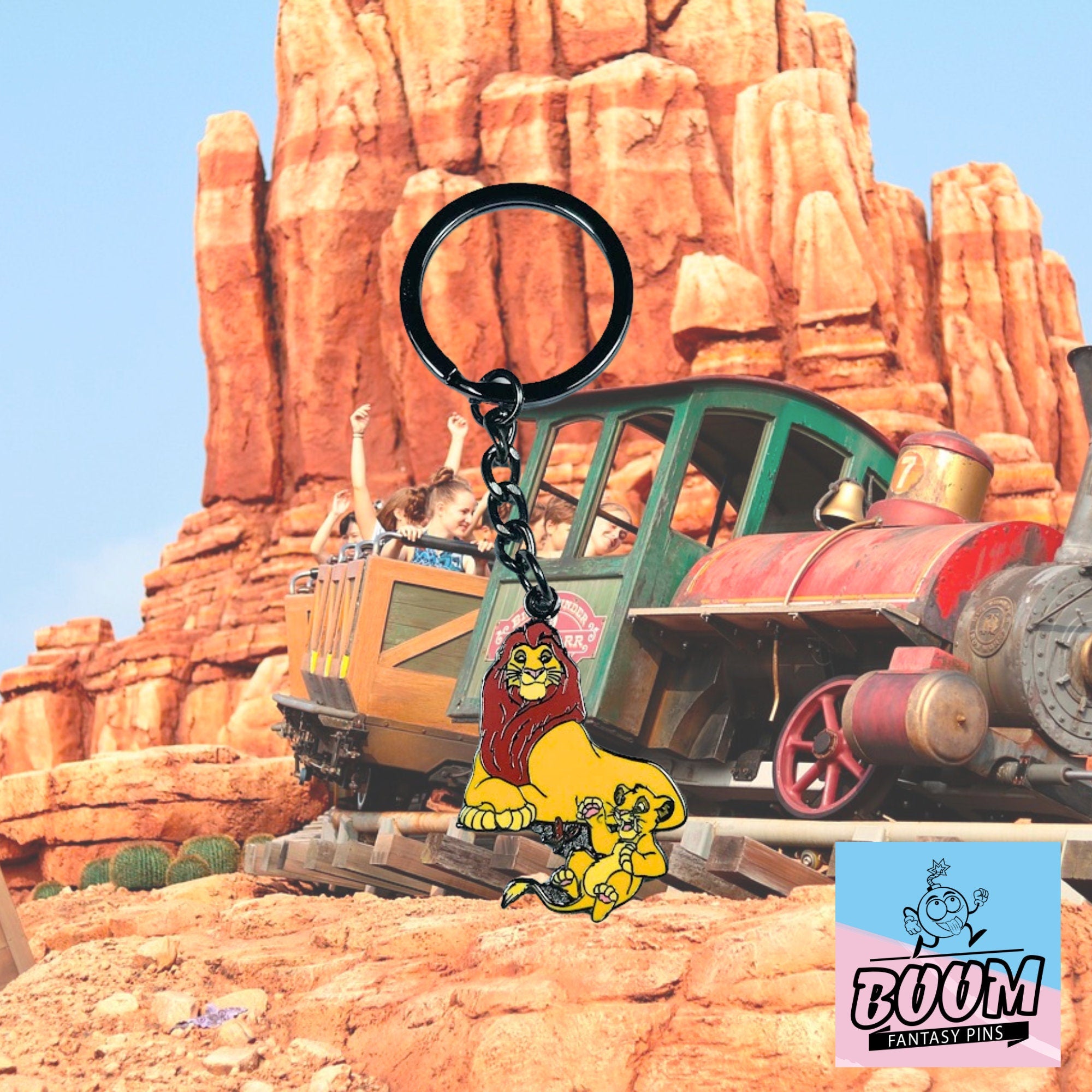 Porte-clés – Simba du Roi Lion – Disney Fantasy