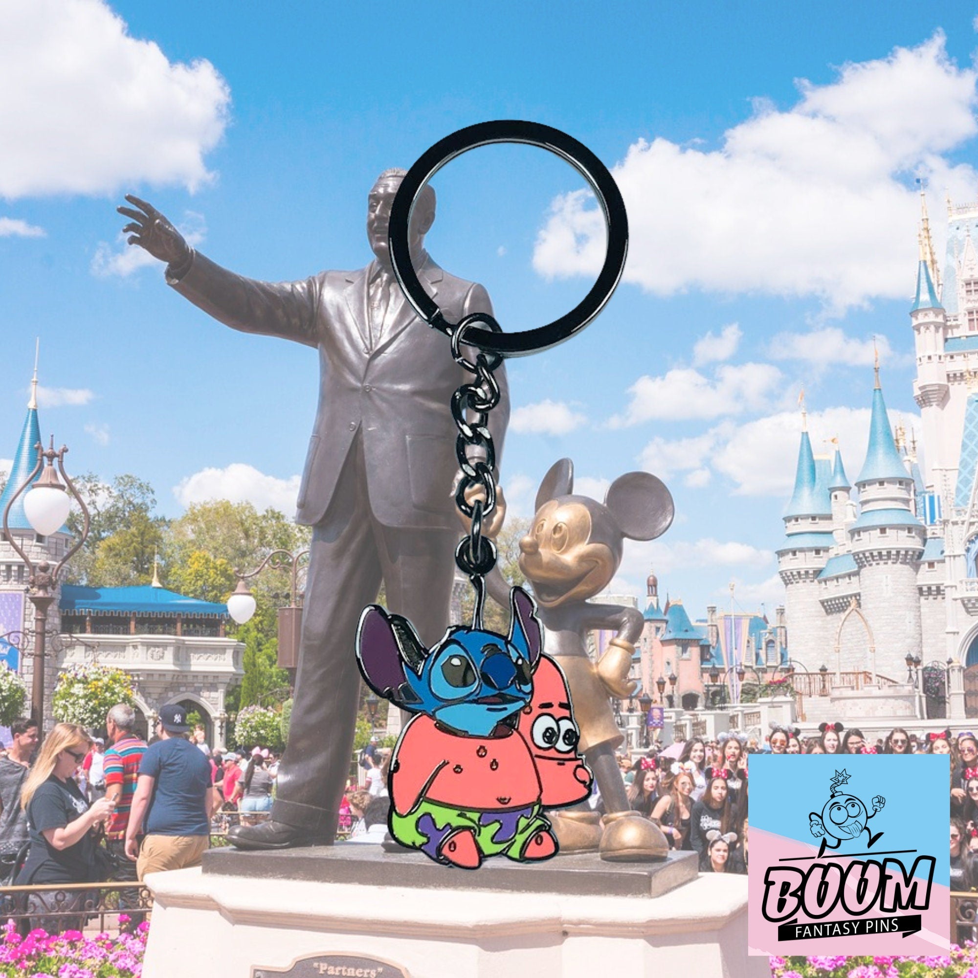 Llavero - Stitch como Patrick de Lilo &amp; Stitch - Disney Fantasy