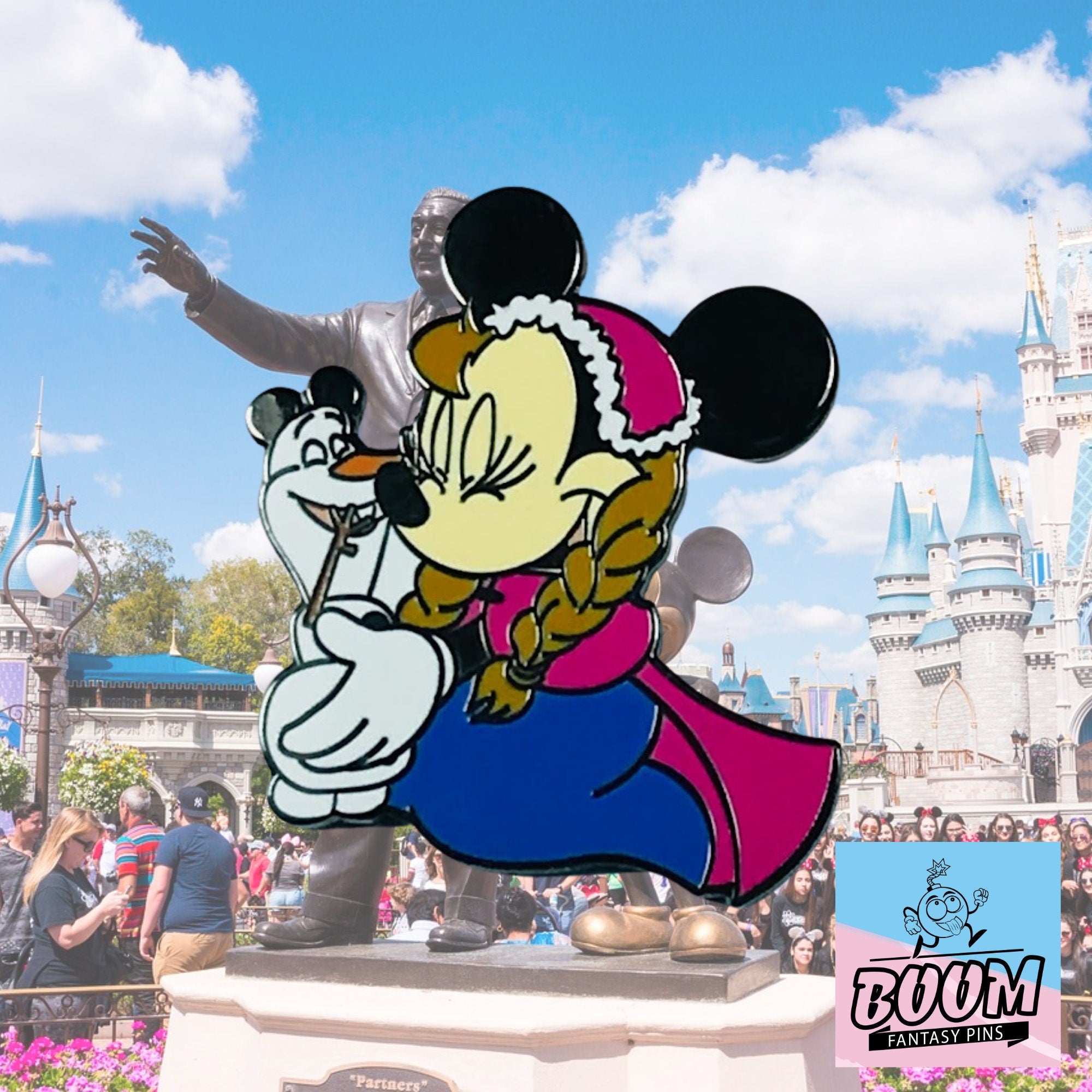 Pin – Minnie Mouse como Anna de Frozen – Disney Fantasy