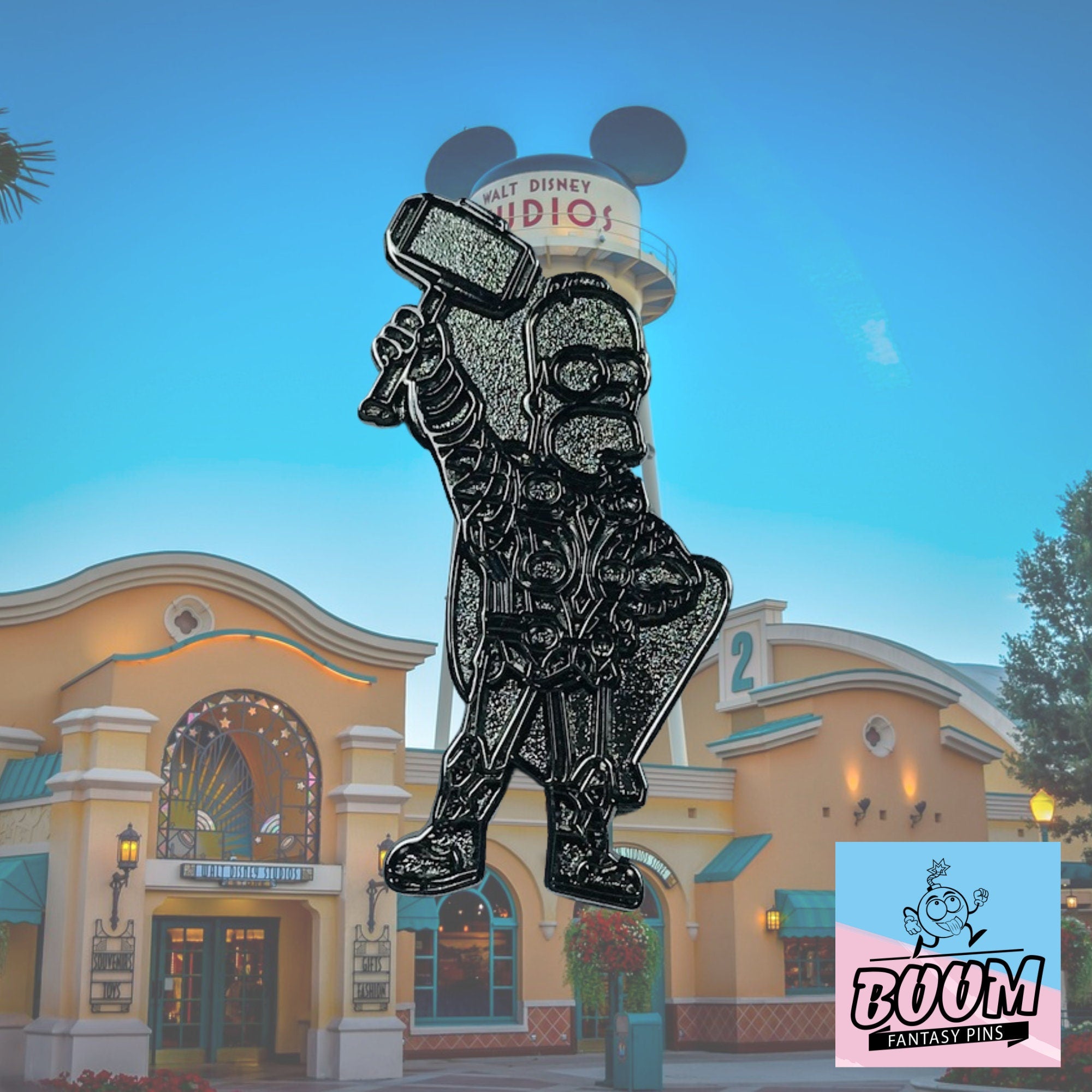 Pin's – Homer Simpson des Simpson – Disney Fantasy