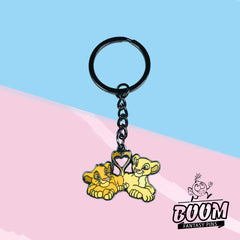 Llavero – Simba y Nala de El Rey León – Disney Fantasy