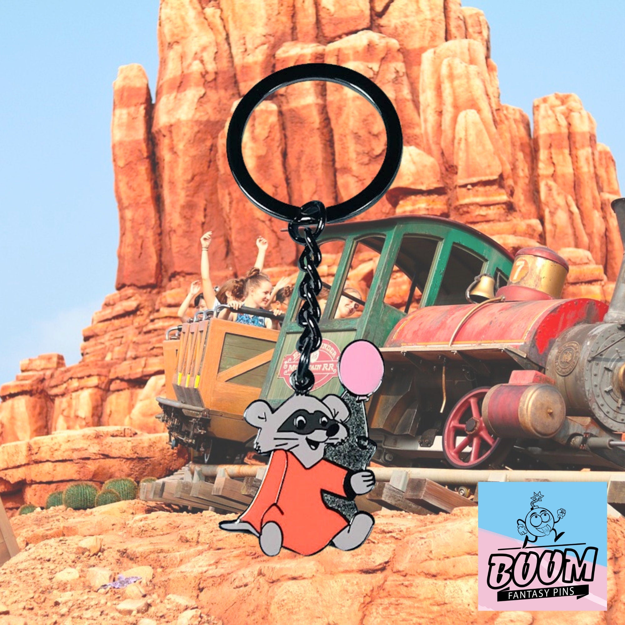 Llavero – Mapache Robin Hood de Robin Hood – Disney Fantasy